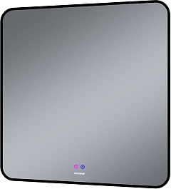 Grossman Зеркало Elegans-норма Black 80x80 – фотография-1